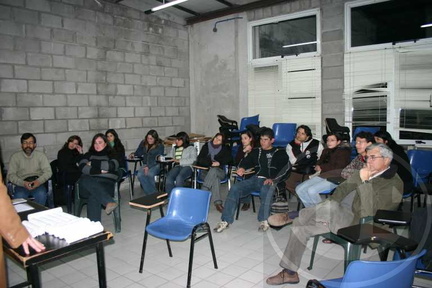 Esperando la entrega de diplomas