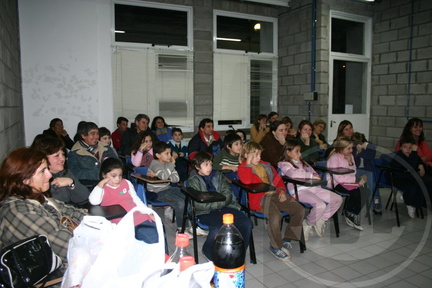 A sala llena