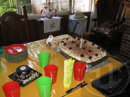 El postre estuvo espectacular