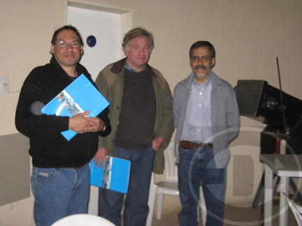 Oscar Luna, Rafael Girola y Jorge Escudero