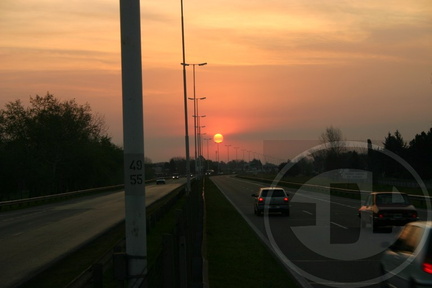 Atardecer en Ruta 5
