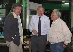 Carlos junto a Rafael y Nestor