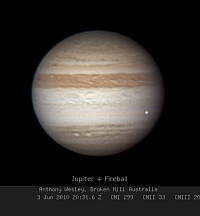Impacto en Jupiter, Wesley