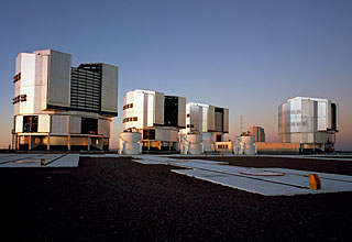 Telescopios del Observatorio Paranal